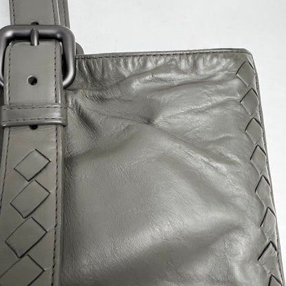 【中古品】【レディース】 BOTTEGA VENETA ボッテガ・ヴェネタ イントレチャート サイドファスナートートバッグ KHAKI ※汚れ・キズあり カバン 180-260705-io-06-fuzh 万代Net店