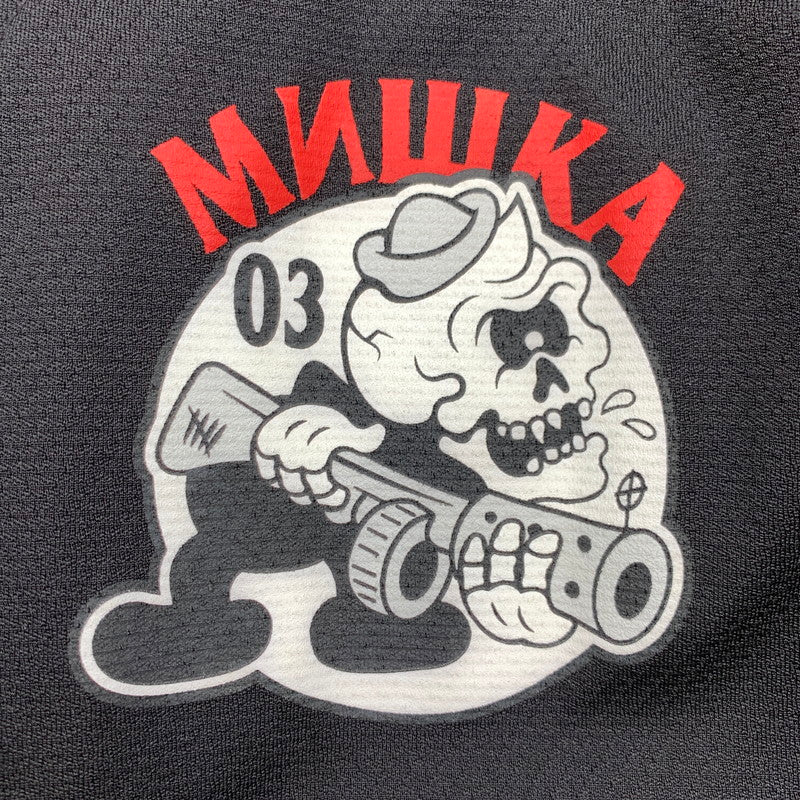 【中古品】【メンズ】 MNWKA ミシカ ベースボールシャツ 半袖シャツ BLACK SIZE:M ※汚れあり 142-260705-io-17-fuzh 万代Net店