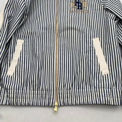 【中古品】【メンズ】 PUMA×RHUIGI SUMMER JACKET プーマ × ルイージ サマージャケット 上着 ストライプ SIZE:M 148-260705-io-22-fuzh 万代Net店