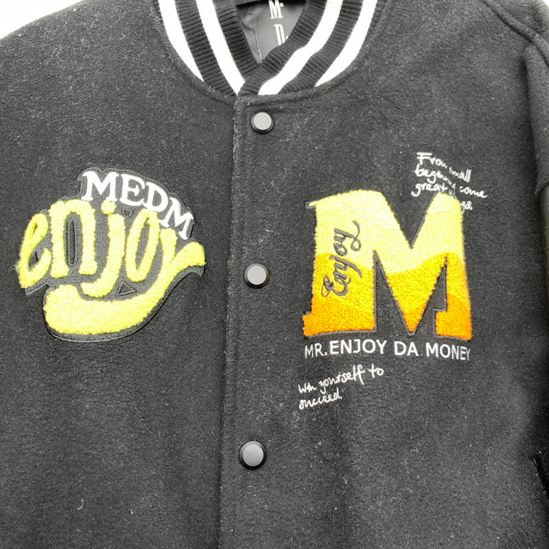 【中古品】【メンズ】 MR.ENJOY DA MONEY ミスター・エンジョイ・ダ・マネー 上着 ジャンパー スタジャン BLACK SIZE:XL ※使用感・汚れ有 147-260705-io-19-fuzh 万代Net店