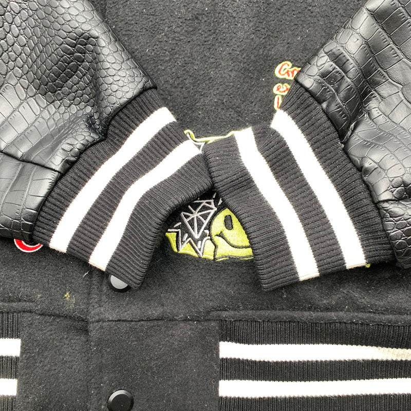 【中古品】【メンズ】 MR.ENJOY DA MONEY ミスター・エンジョイ・ダ・マネー 上着 ジャンパー スタジャン BLACK SIZE:XL ※使用感・汚れ有 147-260705-io-19-fuzh 万代Net店