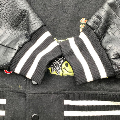 【中古品】【メンズ】 MR.ENJOY DA MONEY ミスター・エンジョイ・ダ・マネー 上着 ジャンパー スタジャン BLACK SIZE:XL ※使用感・汚れ有 147-260705-io-19-fuzh 万代Net店