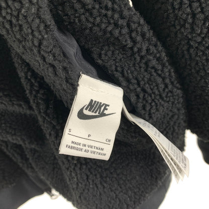 【中古品】【メンズ】 NIKE ナイキ BQ6546-011 BIG SWOOSH REVERSIBLE BOA JACKET ボアジャケット アウター 上着 BLACK SIZE:S ※汚れ・使用感有 148-260919-io-40-fuzh カラー：ブラック 万代Net店