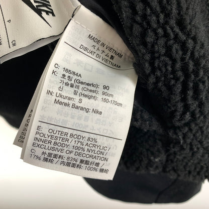 【中古品】【メンズ】 NIKE ナイキ BQ6546-011 BIG SWOOSH REVERSIBLE BOA JACKET ボアジャケット アウター 上着 BLACK SIZE:S ※汚れ・使用感有 148-260919-io-40-fuzh カラー：ブラック 万代Net店