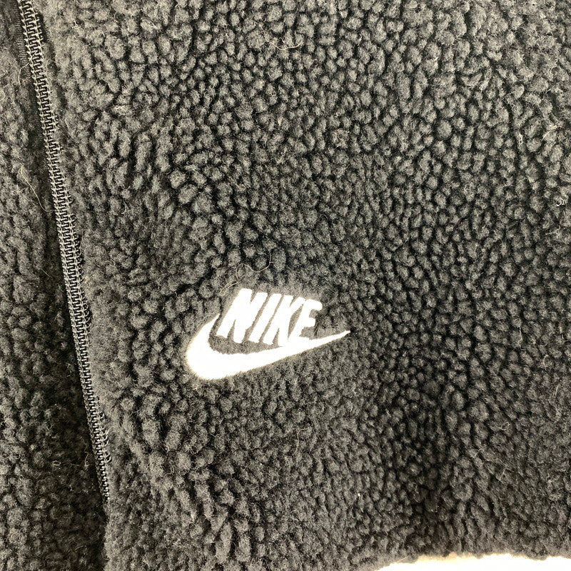 【中古品】【メンズ】 NIKE ナイキ BQ6546-011 BIG SWOOSH REVERSIBLE BOA JACKET ボアジャケット アウター 上着 BLACK SIZE:S ※汚れ・使用感有 148-260919-io-40-fuzh カラー：ブラック 万代Net店
