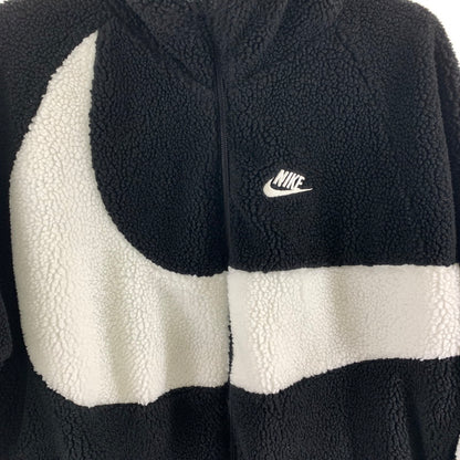【中古品】【メンズ】 NIKE ナイキ BQ6546-011 BIG SWOOSH REVERSIBLE BOA JACKET ボアジャケット アウター 上着 BLACK SIZE:S ※汚れ・使用感有 148-260919-io-40-fuzh カラー：ブラック 万代Net店