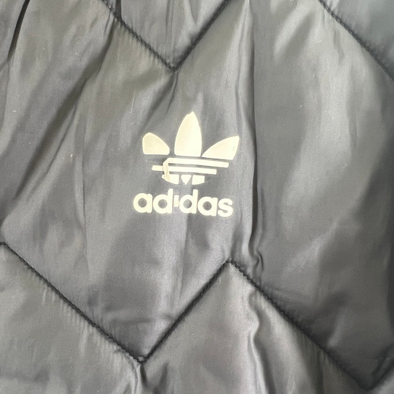 【中古品】【メンズ】 アディダス ADIDAS ORIGINALS DH5008 SST QUILTED JACKET キルティング ジャケット ダウン 148-260705-nm-02-fuzh サイズ：O カラー：ブラック 万代Net店