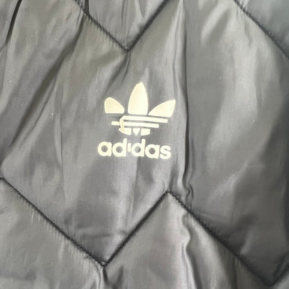 【中古品】【メンズ】 アディダス ADIDAS ORIGINALS DH5008 SST QUILTED JACKET キルティング ジャケット ダウン 148-260705-nm-02-fuzh サイズ：O カラー：ブラック 万代Net店