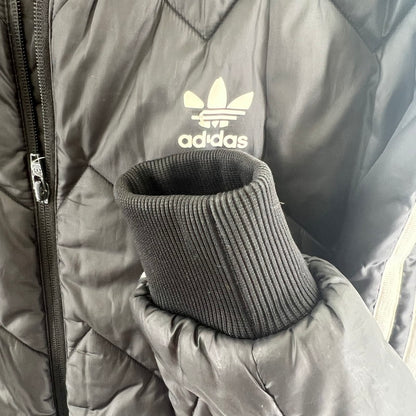 【中古品】【メンズ】 アディダス ADIDAS ORIGINALS DH5008 SST QUILTED JACKET キルティング ジャケット ダウン 148-260705-nm-02-fuzh サイズ：O カラー：ブラック 万代Net店
