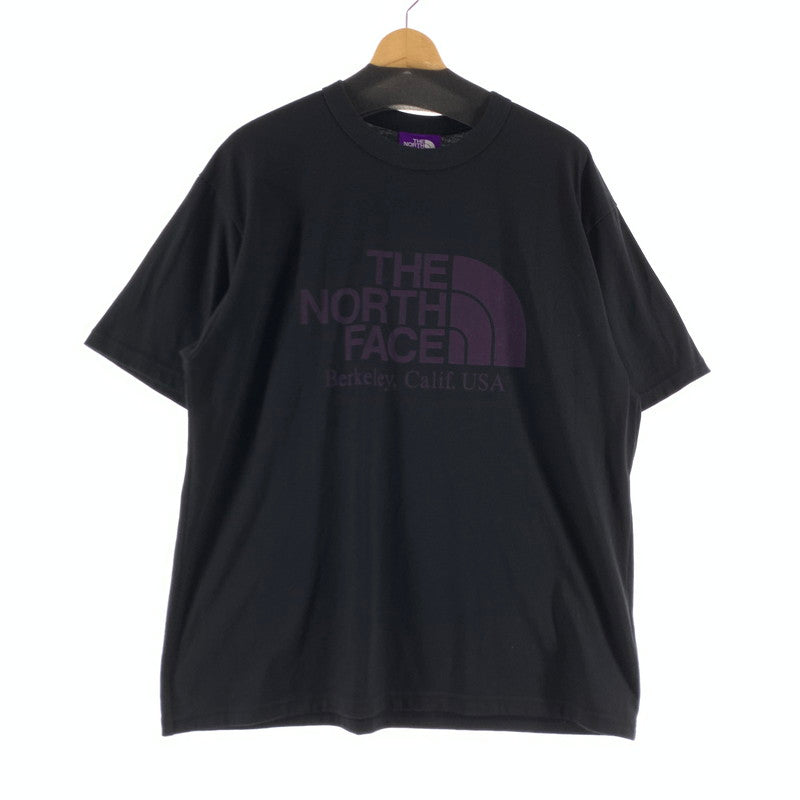 【中古品】【メンズ】 THE NORTH FACE PURPLE LABEL×PALACE ノース・フェイス パープルレーベル×パレス LOGO S.S TEE COOLMAX　 144-260723-ny-16-fuzh サイズ：L カラー：ブラック 万代Net店
