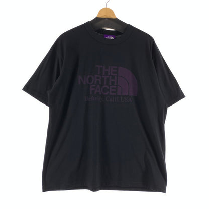 【中古品】【メンズ】 THE NORTH FACE PURPLE LABEL×PALACE ノース・フェイス パープルレーベル×パレス LOGO S.S TEE COOLMAX　 144-260723-ny-16-fuzh サイズ：L カラー：ブラック 万代Net店