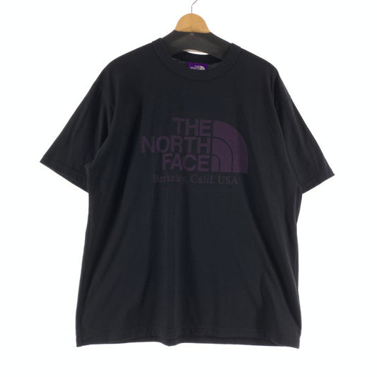 【中古品】【メンズ】 THE NORTH FACE PURPLE LABEL×PALACE ノース・フェイス パープルレーベル×パレス LOGO S.S TEE COOLMAX　 144-260723-ny-16-fuzh サイズ：L カラー：ブラック 万代Net店