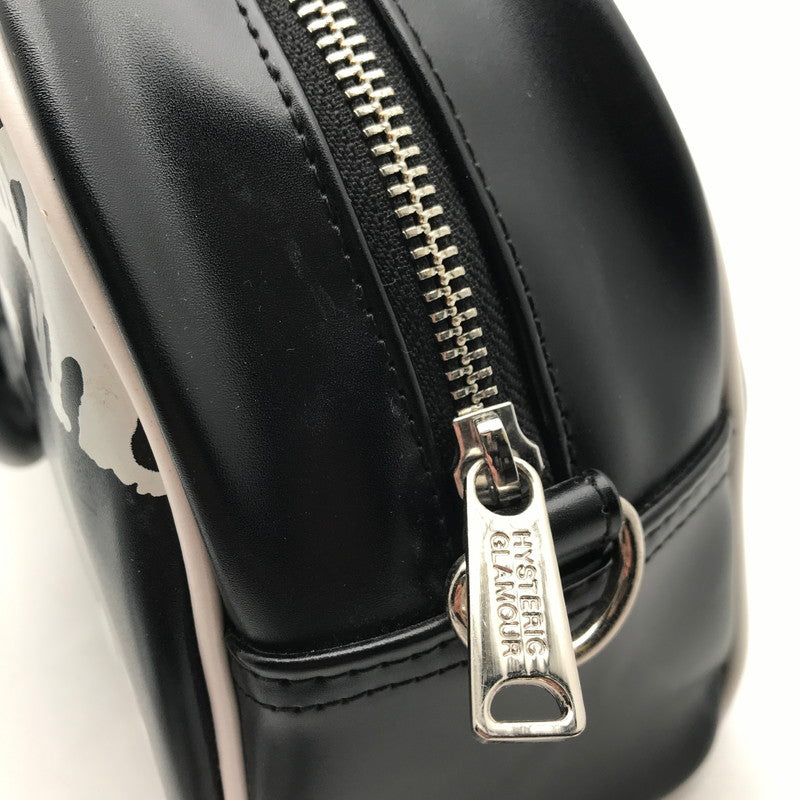 【中古品】【レディース】 HYSTERIC GLAMOUR ヒステリックグラマー 2WAY ミニボストンバッグカラー ブラック 総柄 ショルダー付 カバン 188-260706-ky-01-fuzh 万代Net店