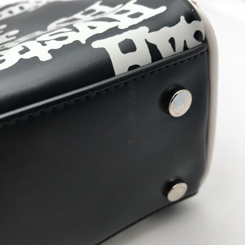 【中古品】【レディース】 HYSTERIC GLAMOUR ヒステリックグラマー 2WAY ミニボストンバッグカラー ブラック 総柄 ショルダー付 カバン 188-260706-ky-01-fuzh 万代Net店