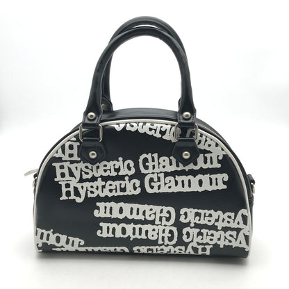 【中古品】【レディース】 HYSTERIC GLAMOUR ヒステリックグラマー 2WAY ミニボストンバッグカラー ブラック 総柄 ショルダー付 カバン 188-260706-ky-01-fuzh 万代Net店