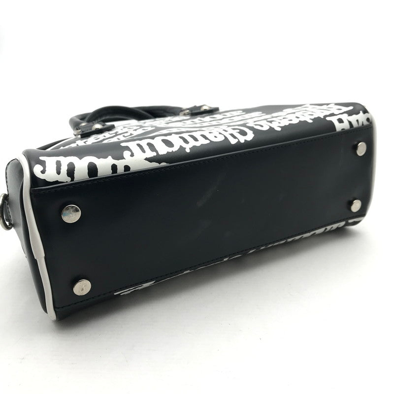 【中古品】【レディース】 HYSTERIC GLAMOUR ヒステリックグラマー 2WAY ミニボストンバッグカラー ブラック 総柄 ショルダー付 カバン 188-260706-ky-01-fuzh 万代Net店