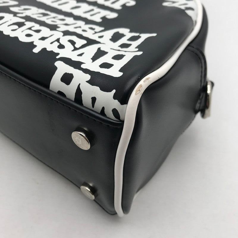 【中古品】【レディース】 HYSTERIC GLAMOUR ヒステリックグラマー 2WAY ミニボストンバッグカラー ブラック 総柄 ショルダー付 カバン 188-260706-ky-01-fuzh 万代Net店