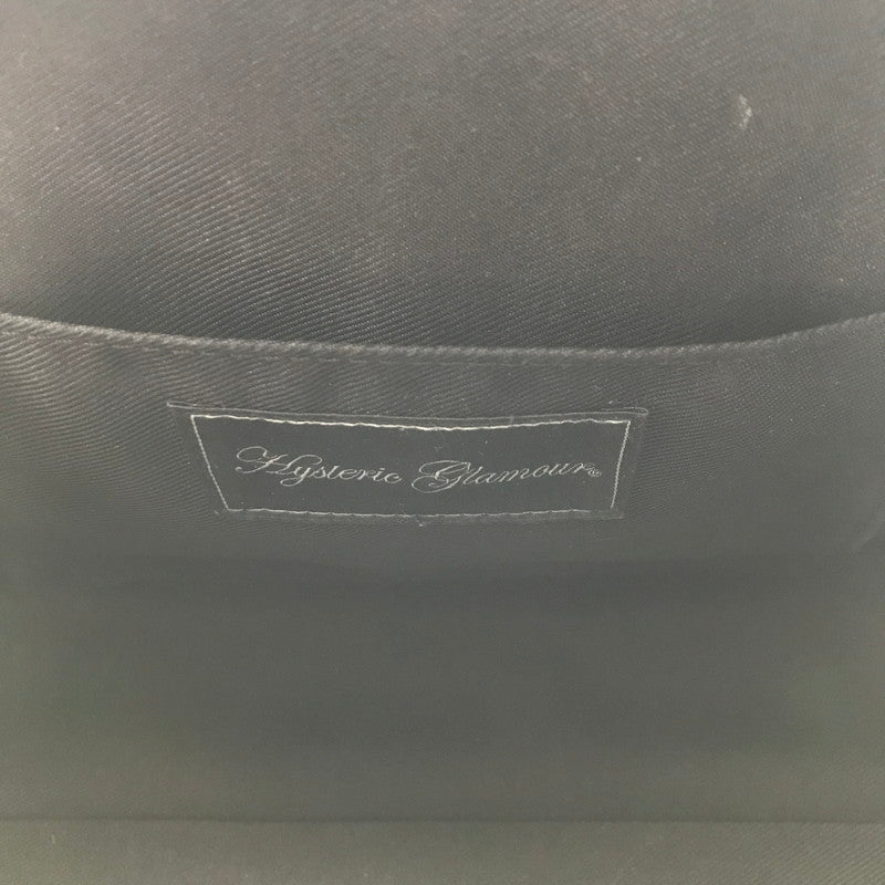 【中古品】【レディース】 HYSTERIC GLAMOUR ヒステリックグラマー 2WAY ミニボストンバッグカラー ブラック 総柄 ショルダー付 カバン 188-260706-ky-01-fuzh 万代Net店