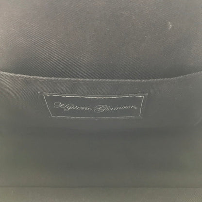 【中古品】【レディース】 HYSTERIC GLAMOUR ヒステリックグラマー 2WAY ミニボストンバッグカラー ブラック 総柄 ショルダー付 カバン 188-260706-ky-01-fuzh 万代Net店