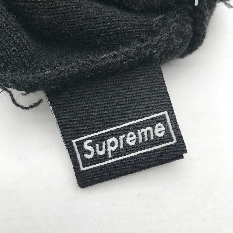 【中古品】【メンズ】 SUPREME×NEWERA シュプリーム ×ニューエラー S LOGO BEANIE Sロゴ ビーニー カラーブラック 2020FW アイス 185-260706-ky-05-fuzh 万代Net店