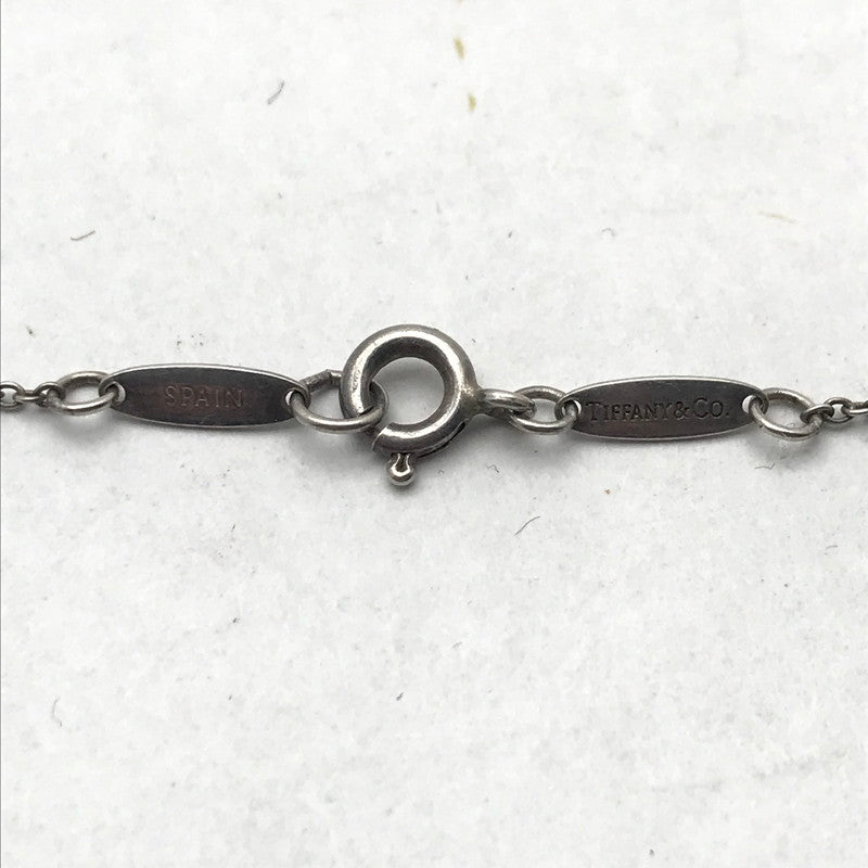 【中古品】【レディース】 TIFFANY＆CO. オープンハートネックレス AG925 エルサ・ペレッティ 箱.保存袋有 アクセサリー 193-260706-ky-04-fuzh 万代Net店