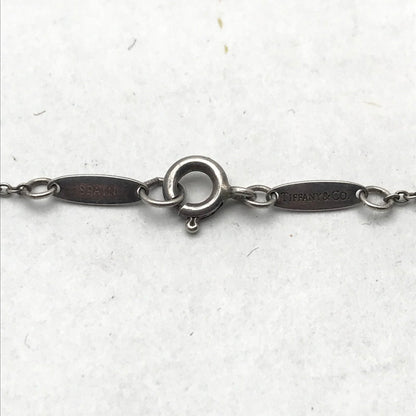 【中古品】【レディース】 TIFFANY＆CO. オープンハートネックレス AG925 エルサ・ペレッティ 箱.保存袋有 アクセサリー 193-260706-ky-04-fuzh 万代Net店