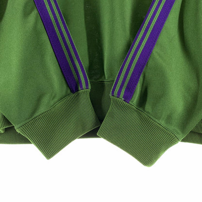 【中古品】【メンズ】 NEEDLES ニードルズ NS245 TRACK CREW NECK SHIRT トラック クルーネック シャツ GREEN SIZE:M ※穴・ほつれあり 140-260729-mh-24-fuzh サイズ：M カラー：グリーン 万代Net店