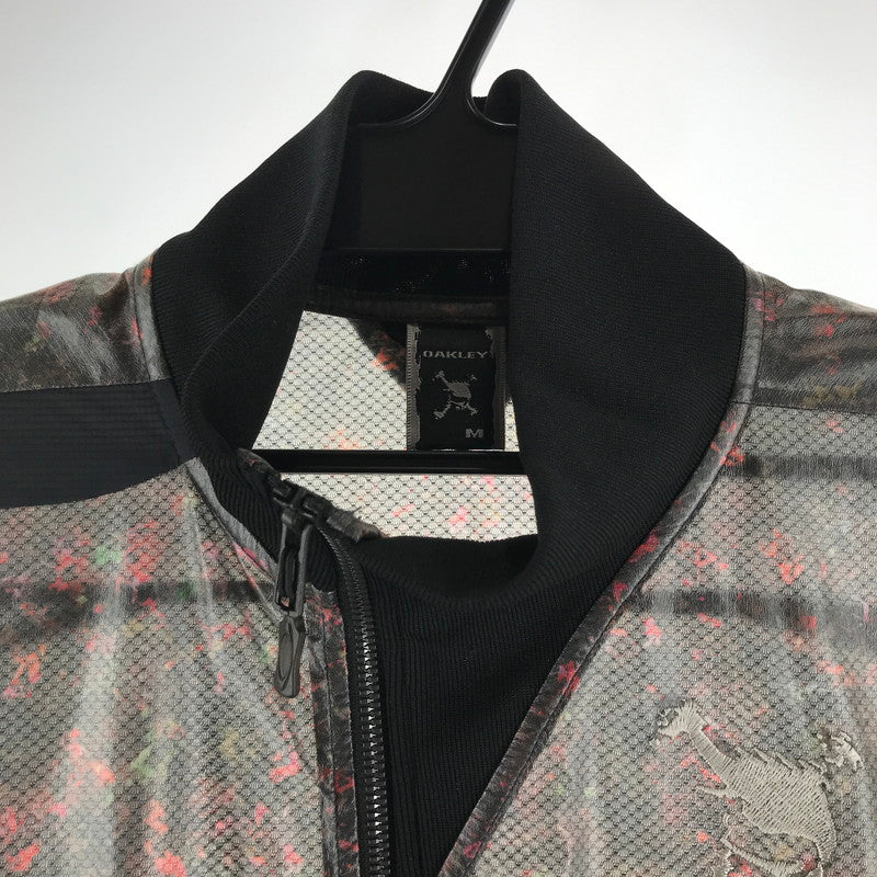 【中古品】【メンズ】 OAKLEY オークリー ナイロンジャケット BROWN.総柄 SIZE:M 上着 ジャケット 148-260811-io-38-fuzh カラー：ブラウン 万代Net店