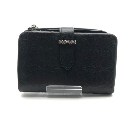 【中古品】【メンズ】 DEAL DESIGN ミディアム ウォレット カラーBLACK 二つ折り 財布 200-260706-ky-03-fuzh 万代Net店