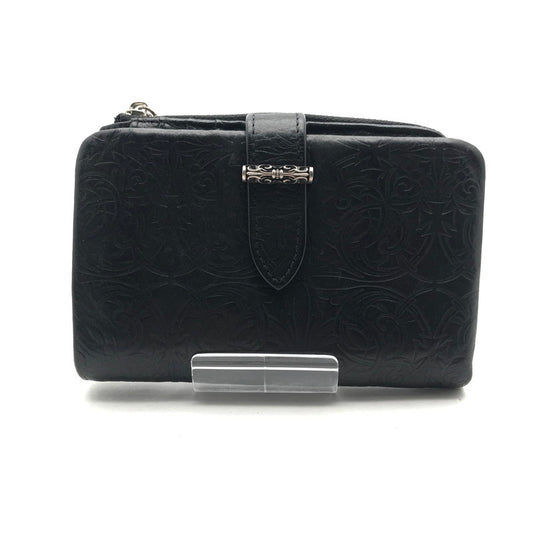 【中古品】【メンズ】 DEAL DESIGN ミディアム ウォレット カラーBLACK 二つ折り 財布 200-260706-ky-03-fuzh 万代Net店