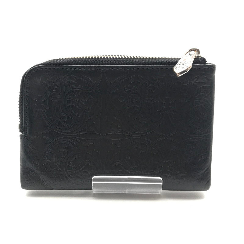 【中古品】【メンズ】 DEAL DESIGN ミディアム ウォレット カラーBLACK 二つ折り 財布 200-260706-ky-03-fuzh 万代Net店