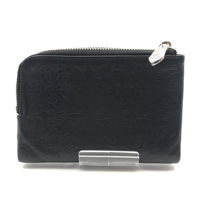 【中古品】【メンズ】 DEAL DESIGN ミディアム ウォレット カラーBLACK 二つ折り 財布 200-260706-ky-03-fuzh 万代Net店