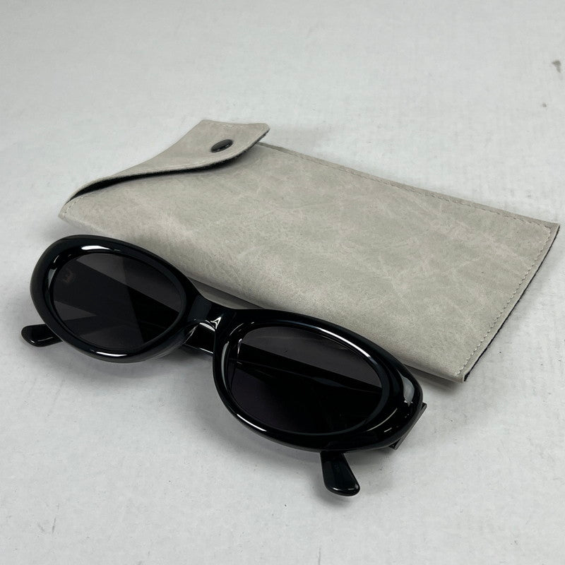【中古品】【メンズ】 サングラス BLACK AQUALABEL ケース付属 サングラス ※歪みあり 53-20-145 203-260917-io-40-fuzh 万代Net店