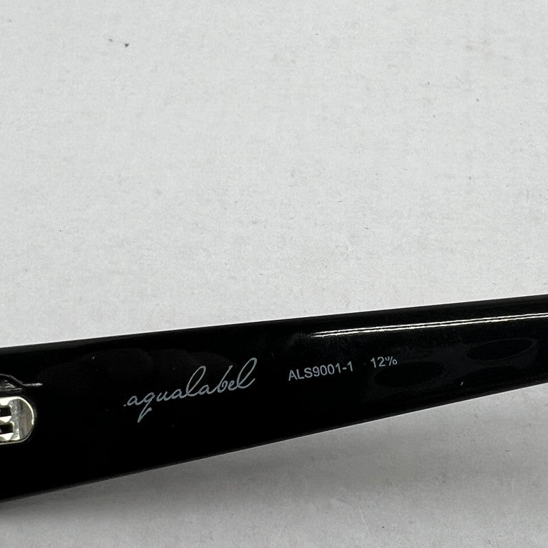 【中古品】【メンズ】 サングラス BLACK AQUALABEL ケース付属 サングラス ※歪みあり 53-20-145 203-260917-io-40-fuzh 万代Net店
