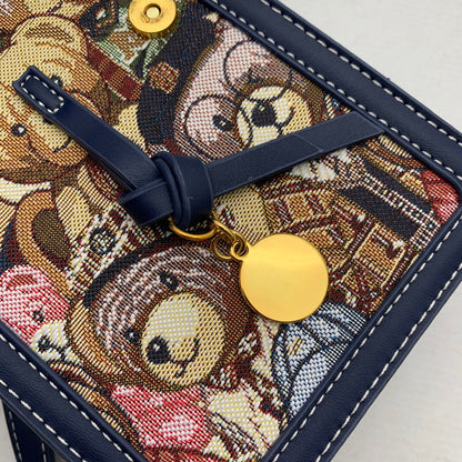 【中古品】【レディース】 BEIBAOBAO ショルダーバッグ BEAR ベアー カバン ショルダー バッグ かわいい ※金具部分にスレあり 188-260803-io-13-fuzh 万代Net店