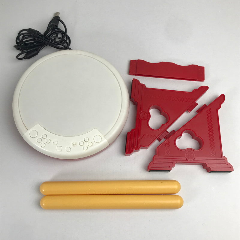 【中古品】 太鼓の達人専用コントローラー 太鼓とバチ for Nintendo Switch- キズ有り 024-260707-MO-06-fuz 万代Net店
