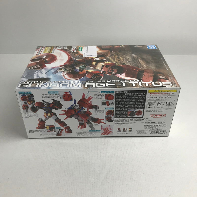 【中古美品】 MG ガンダムAGE-1 タイタス ガンプラ プラモデル 058-260731-ky-10-fuzh 万代Net店