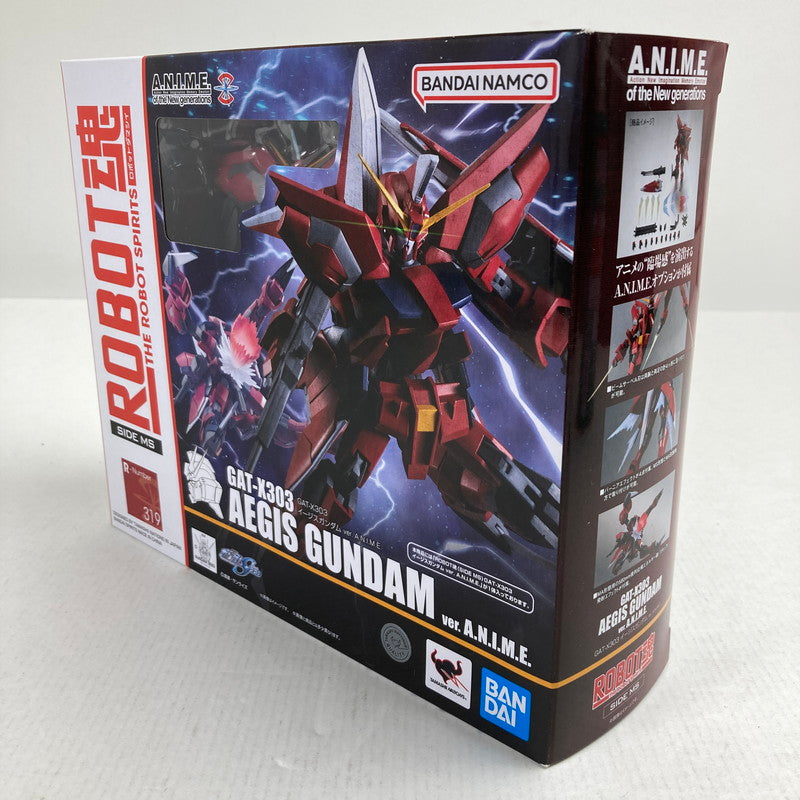 【中古美品】 未開封 ROBOT魂 ＜SIDE MS＞ GAT-X303 イージスガンダム ver. A.N.I.M.E. ガンダム フィギュア 056-260721-io-79-fuzh 万代Net店
