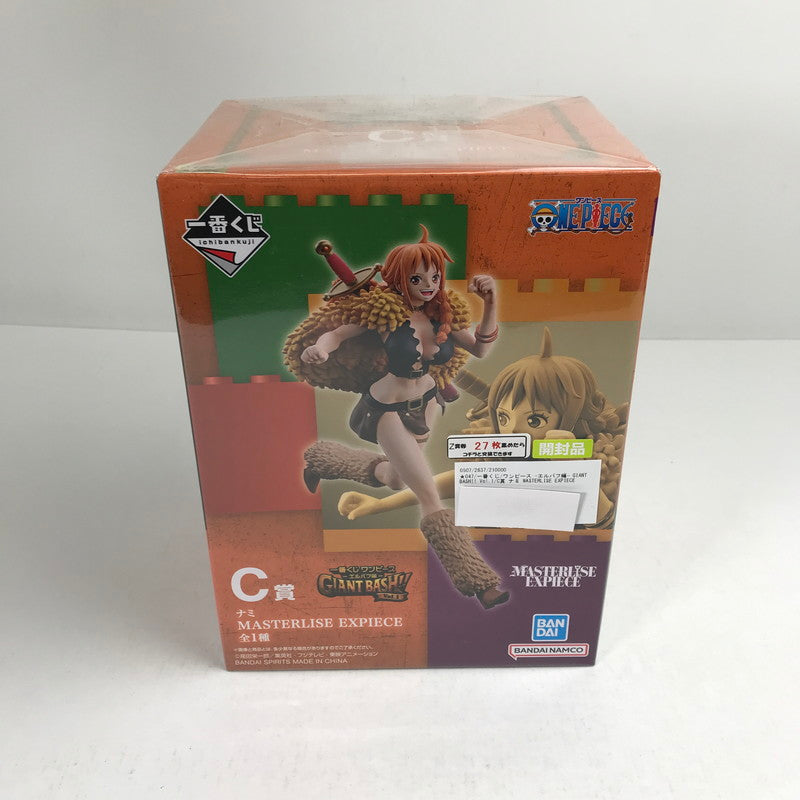 【中古品】 開封品 一番くじ ワンピース -エルバフ編- GIANT BASH!! Vol.1 C賞 ナミ MASTERLISE EXPIECE 047-260914-ky-14-fuzh 万代Net店
