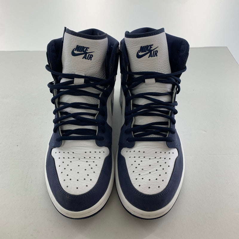 【中古品】【メンズ】 NIKE ナイキ DC1788-1100 AIR JORDAN１ HIGH OG CO.JP WHITE.NAVY SIZE:29.0cm 黒タグ.シューレース 箱付属 スニーカー 靴 ※汚れあり・箱に傷みあり 160-260717-io-14-fuzh 万代Net店