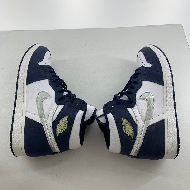 【中古品】【メンズ】 NIKE ナイキ DC1788-1100 AIR JORDAN１ HIGH OG CO.JP WHITE.NAVY SIZE:29.0cm 黒タグ.シューレース 箱付属 スニーカー 靴 ※汚れあり・箱に傷みあり 160-260717-io-14-fuzh 万代Net店