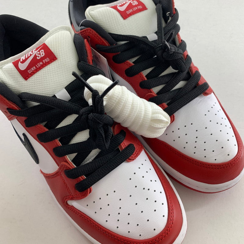 【中古美品】【メンズ】 NIKE ナイキ BQ6817-600 SB DUNK LOW PRO "CHICAGO" WHITE.RED SIZE:29.0cm 黒タグ.箱付属 スニーカー 靴 ※ステッカーに汚れ・箱に傷みあり 160-260717-io-11-fuzh 万代Net店
