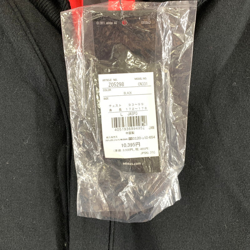 【中古品】【メンズ】 ADIDAS アディダス ジャケット BLACK SIZE:L タグ付 148-260920-io-09-fuzh カラー：ブラック 万代Net店