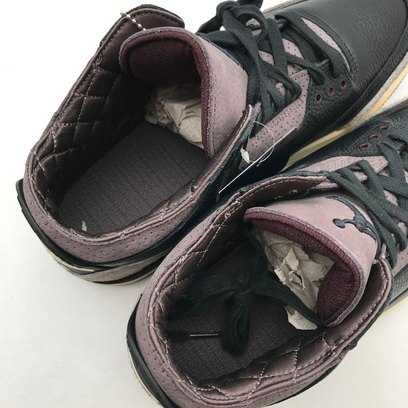 【中古美品】【メンズ】 NIKE × A MA MANIERE ナイキ アママニエール FZ4811-001 WMNS AIR JORDAN 3 RETRO OG SP エアジョーダン3 レトロ スニーカー 靴 160-260723-mh-04-fuzh サイズ：30cm カラー：ブラック 万代Net店