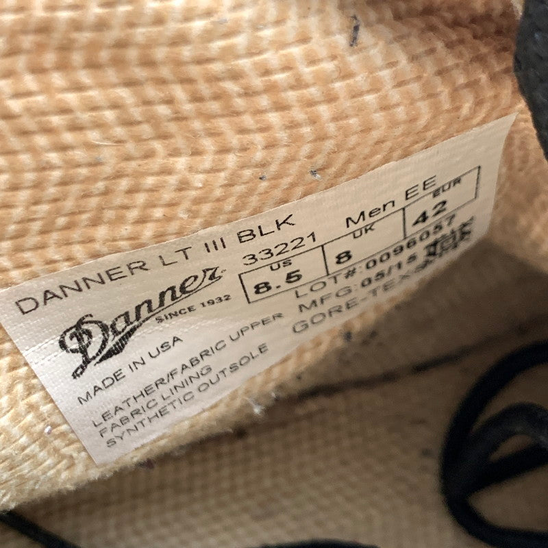 【中古品】【メンズ】 DANNER 33221 DANNER LIGHT 3 ダナー ライト 3 ブーツ シューズ 靴 164-260726-gm-51-fuzh サイズ：26.5cm~27cm カラー：ブラック 万代Net店