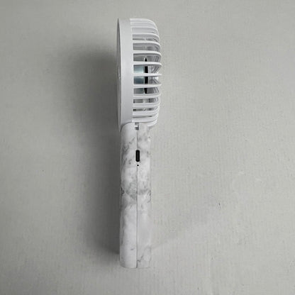 【中古美品】 Rady 折りたたみハンディファン 大理石 ミニ扇風機 ノベルティー 099-260713-MO-03-fuz 万代Net店
