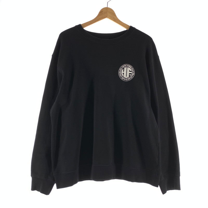 【中古品】【メンズ】 HUF ハフ REGIONAL CREWNECK カラーブラック SIZE:L 142-260722-ky-20-fuzh 万代Net店