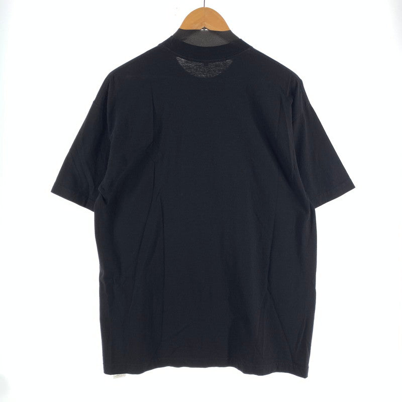 【中古品】【メンズ】 UNION ユニオン 半袖Tシャツ フロントプリント カットソー ブランド 古着 142-260726-gm-22-fuzh サイズ：3 カラー：ブラック 万代Net店
