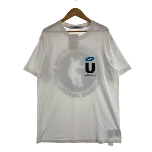 【中古品】【メンズ】 UNION ユニオン 半袖Tシャツ カットソー ブランド 古着 142-260726-gm-17-fuzh サイズ：3 カラー：ホワイト 万代Net店