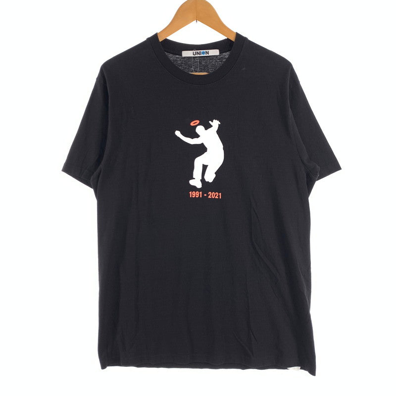 【中古品】【メンズ】 UNION ORIGINAL ユニオン オリジナル 半袖Tシャツ カットソー ブランド 古着 142-260726-gm-23-fuzh サイズ：3 カラー：ブラック 万代Net店